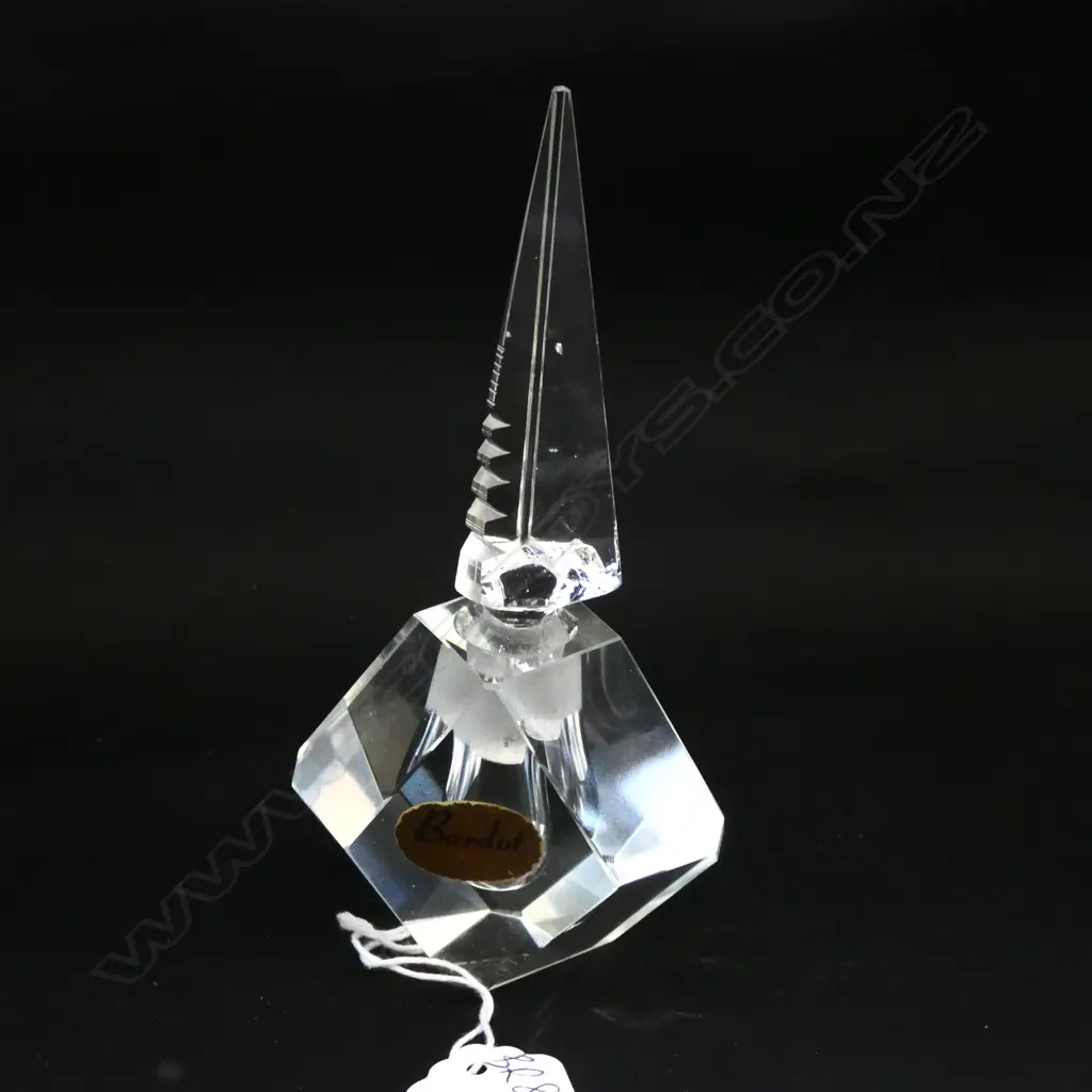 A vintage glass perfume bottle Image 1++